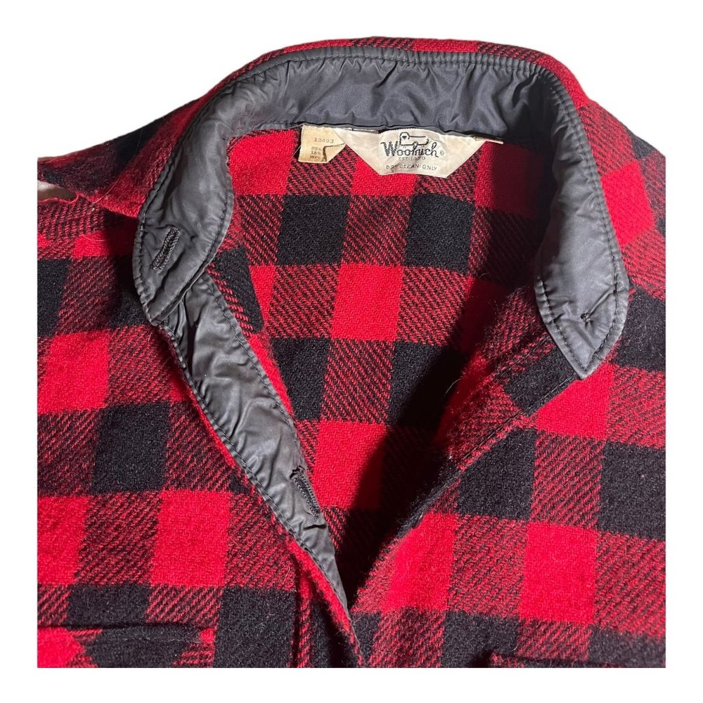 Vtg Woolrich Flannel Shacket - image 7